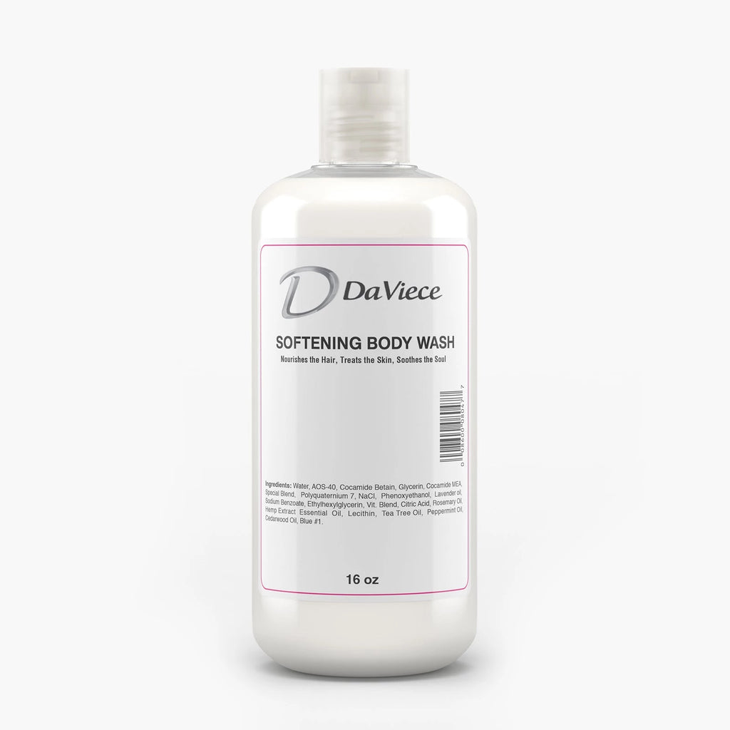 Softening body outlet wash