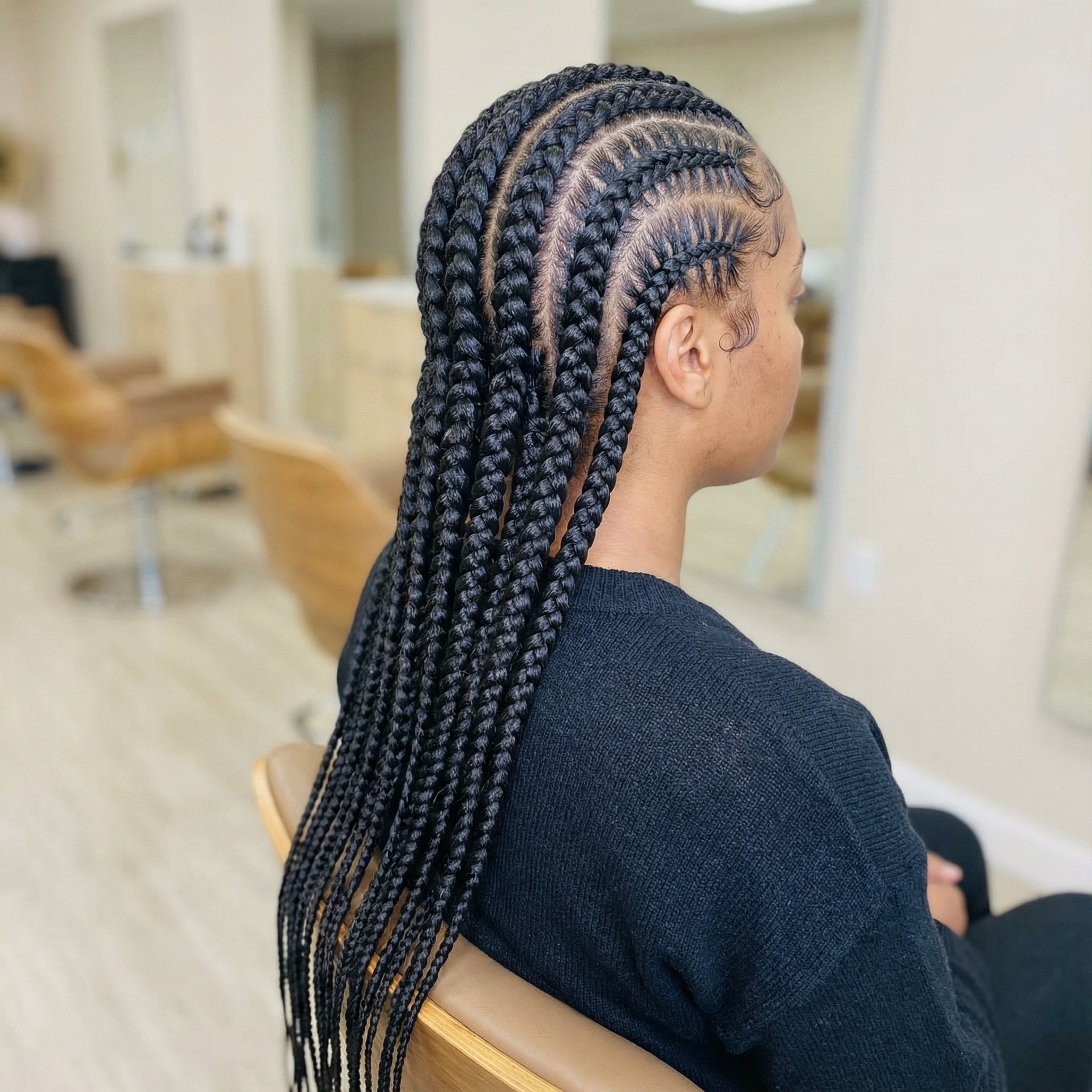 Styled Cornrows