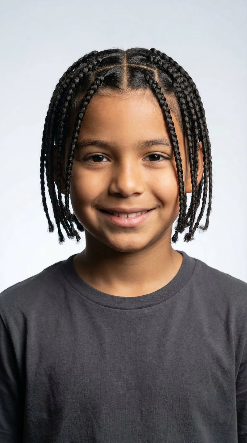 Latina Style - Colorful Braids